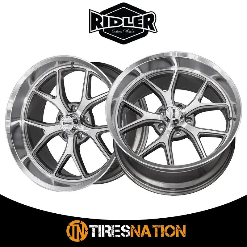 Ridler 661 18X9.5 5X114.3 83.82 0 2