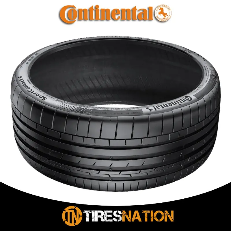 Continental Sportcontact 6 285/35R22 106Y Tire 1