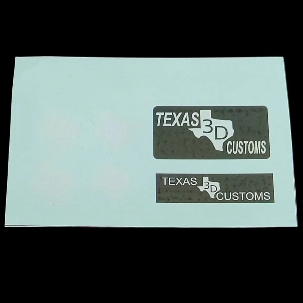 Texas 3D Customs Waterslide Set 1
