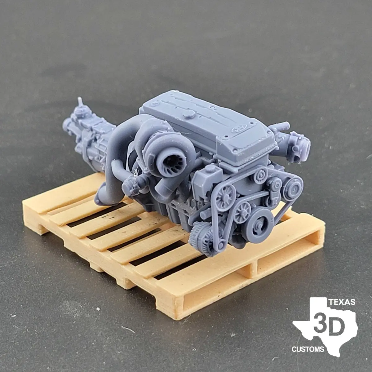 Top Mount Single Turbo Ford Barra 1