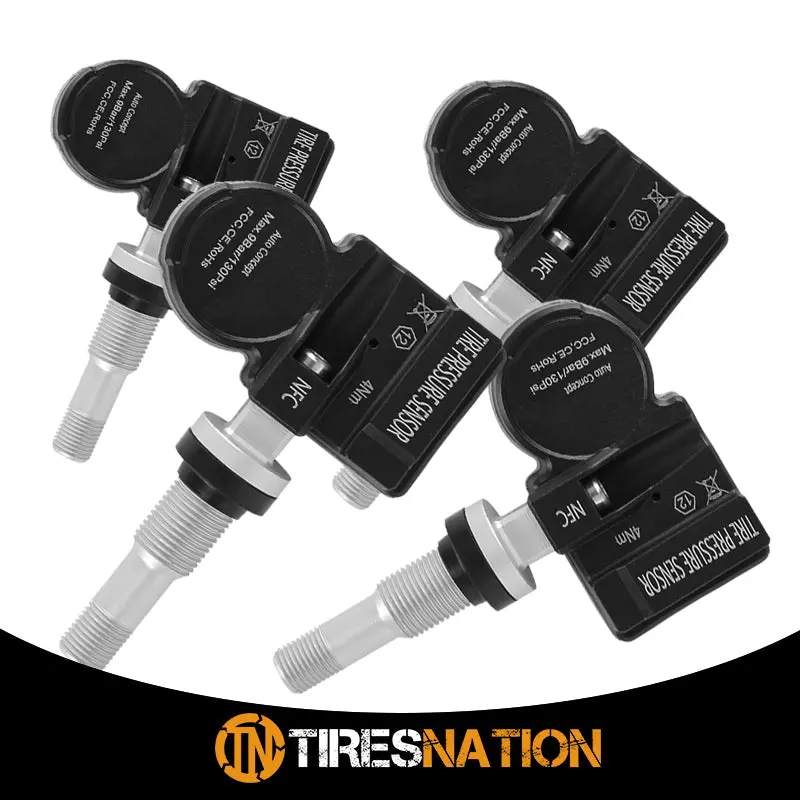 (1) Tire Air Pressure Sensor Tpms Metal Valve For Baic Weiwangm50f 2017-18 2