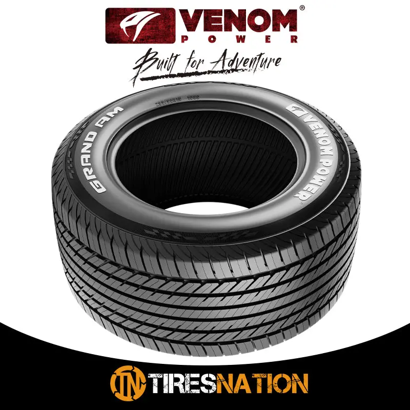 Venom Power Grand Am 255/70R15 112T Tire 1
