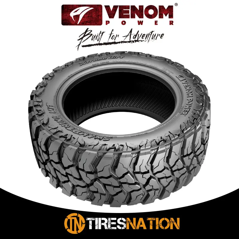 Venom Power Swampthing M/T 33/12.5R20 119Q Tire 1