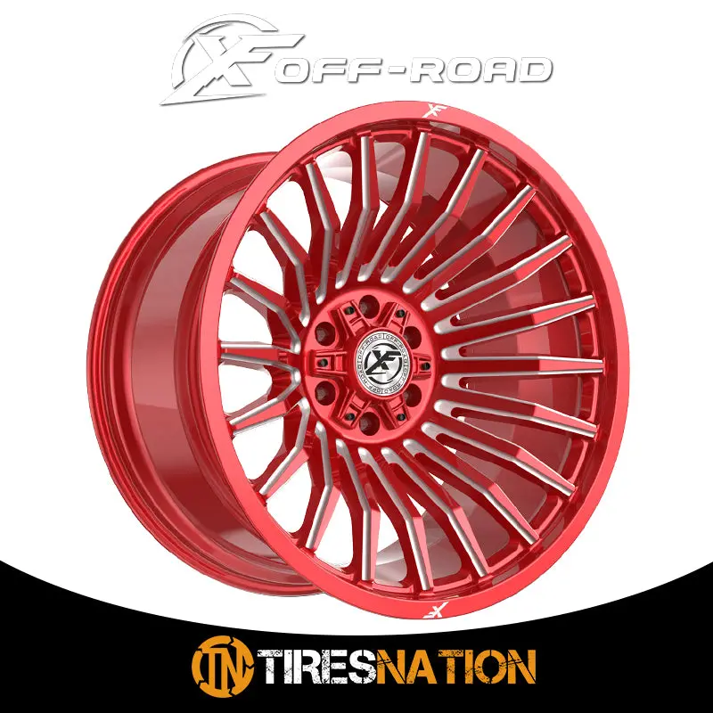 Xf Off-Road Xf-231 Anodized Red & Milled 22X12 6X135/6X139.7 106.4 -44 1