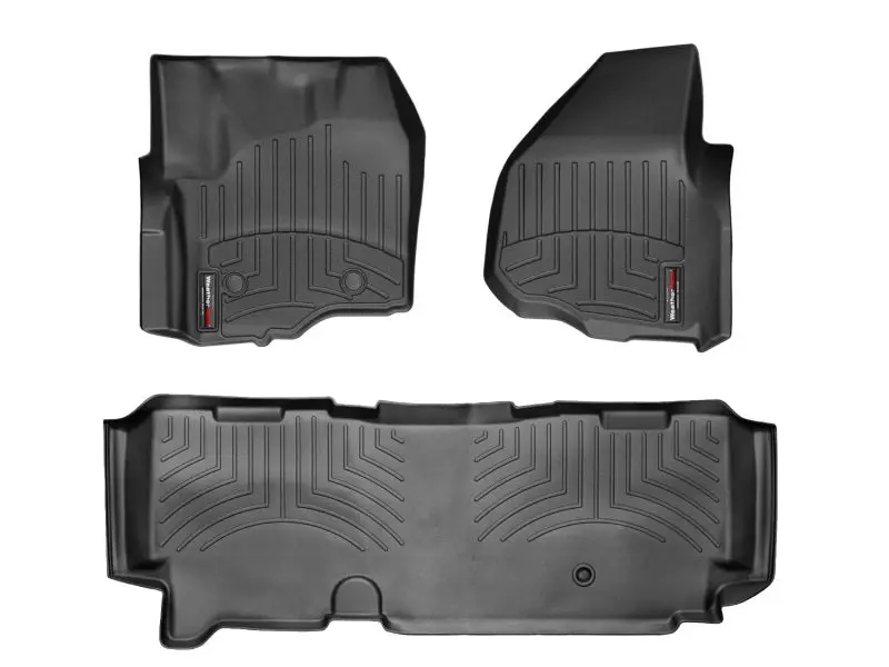 Weathertech Floorliner Rear Mat – Black Interior Protection 1