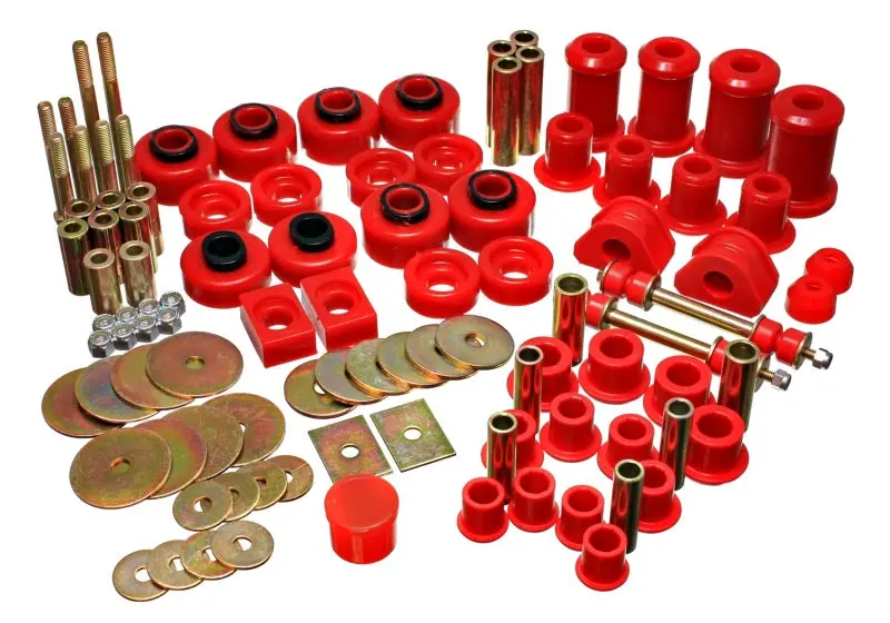 Energy Suspension Red Hyper-Flex Master Bushing Kit For Ford F-150/F-250 4Wd 1