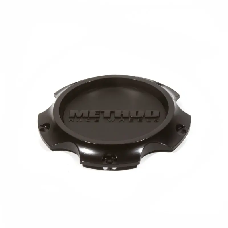 Method Cap T077 Wheel Center Cap – 108Mm Thread, Black Screw-On Design 1