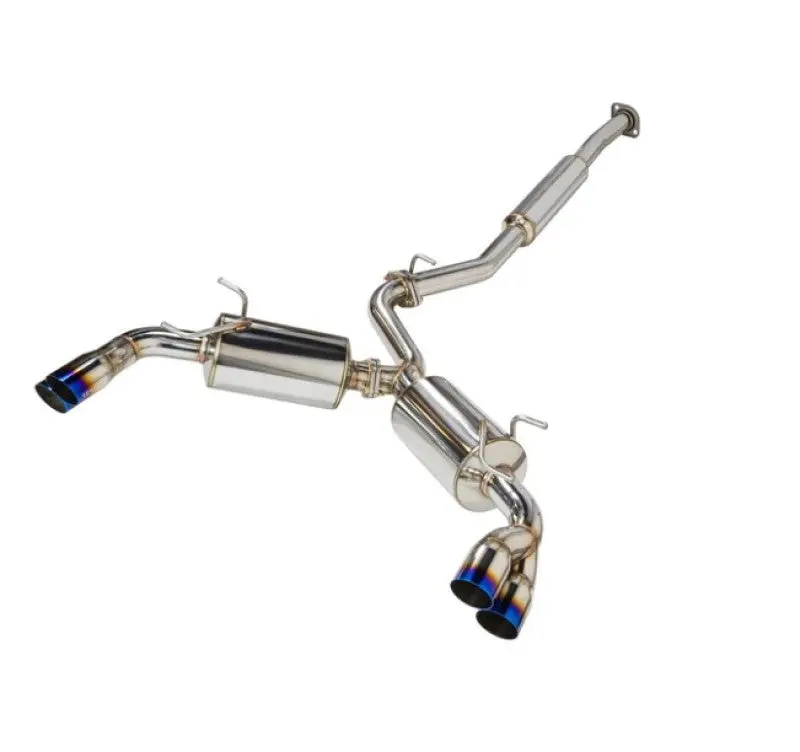 Remark Sports Touring Cat-Back Exhaust System For 2022+ Toyota Gr86 & Subaru Brz – Burnt Stainless Steel Tip 1
