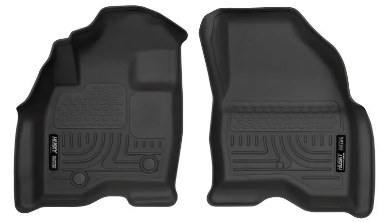 Husky Liners Weatherbeater Floor Mats – Black, Front Set For 2015–2017 Ford Explorer 1