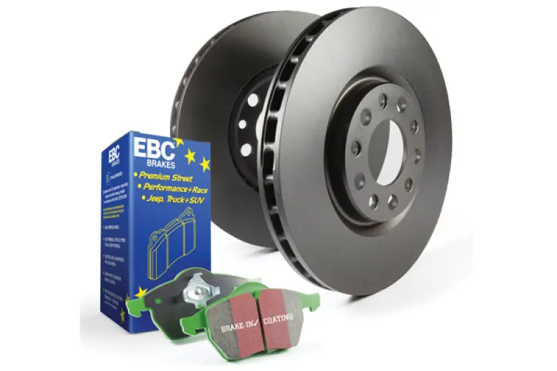 Ebc Greenstuff Brake Pad & Rk Rotor Kit – Performance Street Replacement Package 1