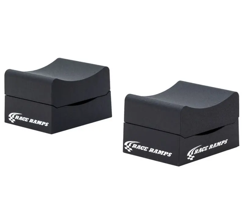 Race Ramps Two-Piece Aluminum Wheel Cribs – 8" Height, 1,500 Lb Capacity 1