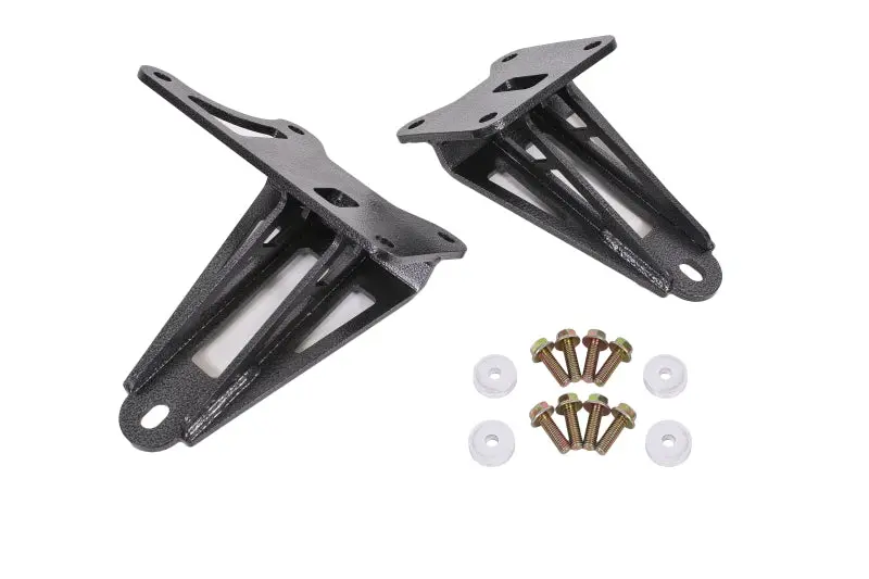 Bmr Motor Mount Brackets For 2011–2017 S197 Mustang – Black Hammertone Finish 1