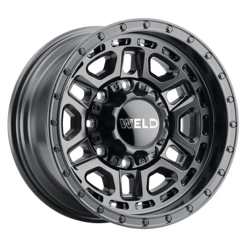Weld Off-Road Crux Satin Black Wheel: 20X12", 6X135Mm, +44Mm Offset, 106.1Mm Bore 1