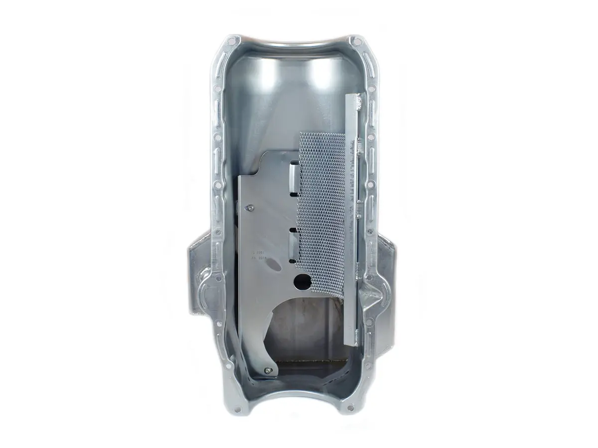 Canton 15-250T Road Race Oil Pan For Small Block Chevy G-Body – One-Piece Seal Design 2