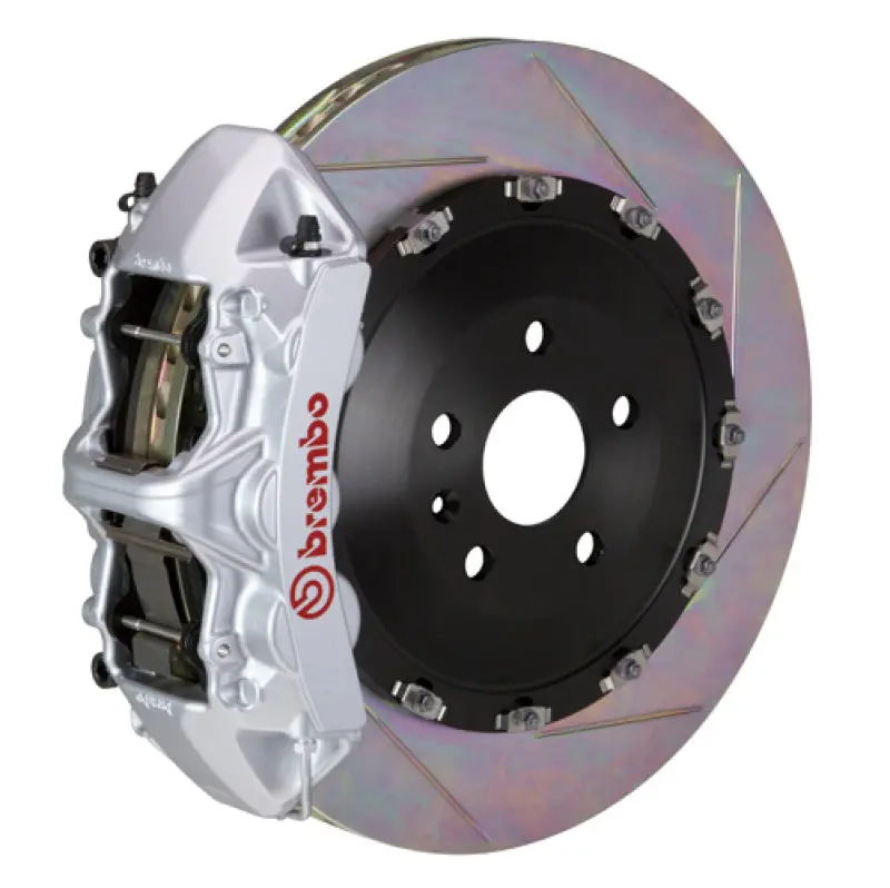 Brembo 10-16 535I Front Gt Bbk 6 Piston Cast 405X34 2Pc Rotor Slotted Type1-Silver 1
