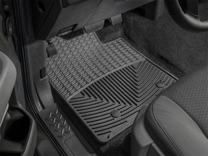 Weathertech Front Rubber Floor Mats For 2013–2018 Toyota Venza – All-Weather Protection, Black 1