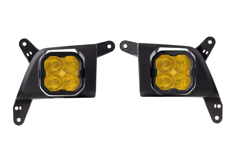 Diode Dynamics Ss3 Sport Fog Light Kit – Sv2 Abl Yellow Sae-Compliant Beam Pattern 1