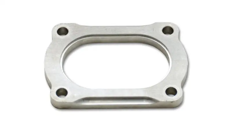 Vibrant Performance 4-Bolt Oval Flange For 4" Od Stainless Steel Tubing (T304 Ss) 1