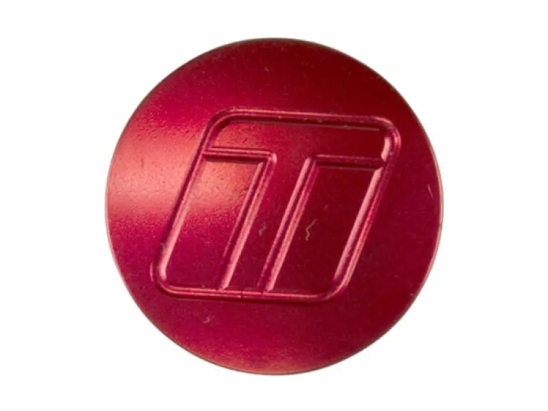 Turbosmart Blank Red Anodized Engine Oil Cap – Universal Threaded Fit 1