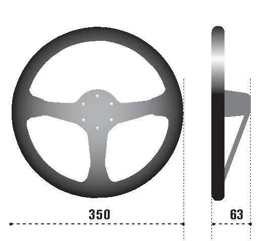 Sparco Strwhl L777 Suede Black 1