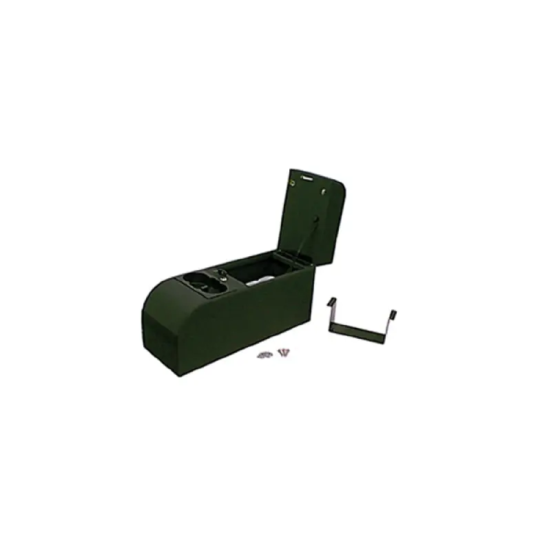 Rugged Ridge Locking Center Console For 1976–1995 Jeep Cj & Yj Wrangler – Standard Fit, Matte Black 1