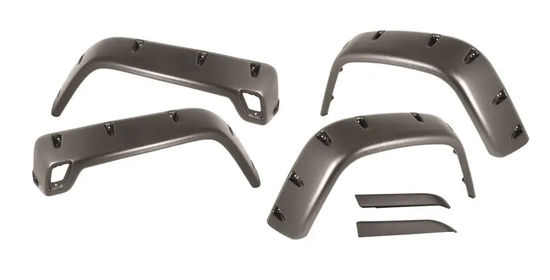 Rugged Ridge 6-Piece Fender Flare Kit For 1997–2006 Jeep Wrangler Tj 1