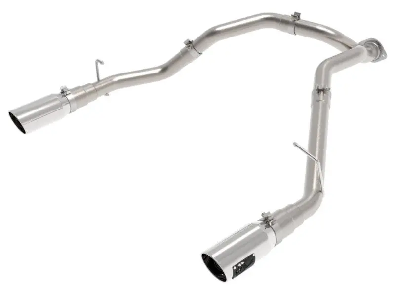 Afe Large Bore-Hd 3In 409Ss Dpf-Back Exhaust System W/ Polished Tip Ram 1500 20-21 V6-3.0 1