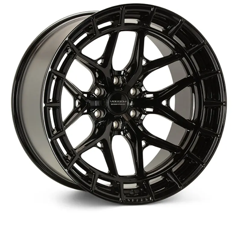 Vossen Hfx-6 20X10 - 6X139.7 - Et-18 - Super Deep - 106.1 - Gloss Black Wheel 1