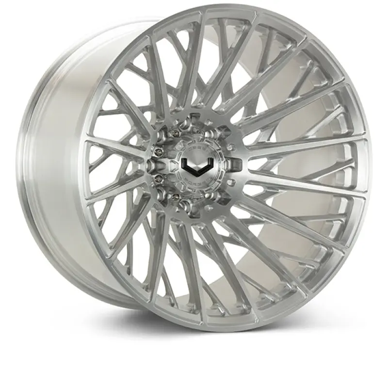 Vossen Vfx-02T 22X10 Inch Brushed Gloss Clear Forged Wheel – 6X139.7, Et18, Super Deep Lip 1