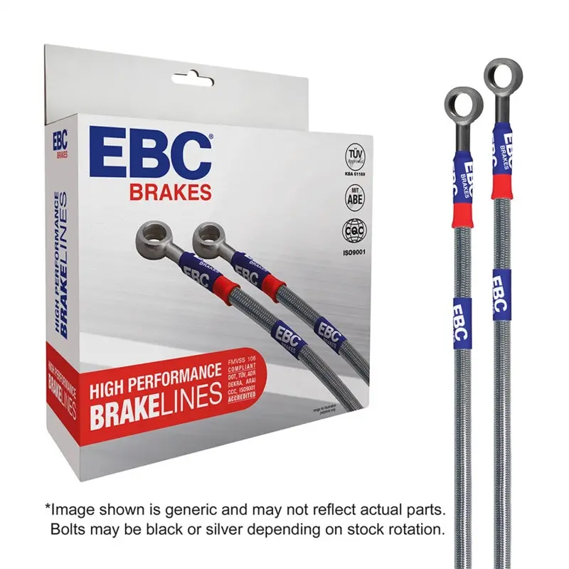 Ebc Stainless Steel Brake Line Kit For 2005–2009 Chrysler 300 (2.7L Engine) 1
