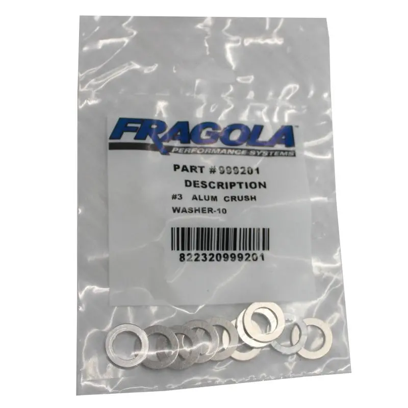 Fragola -3An Aluminum Crush Washers – Pack Of 10 (Part #An-901) 1