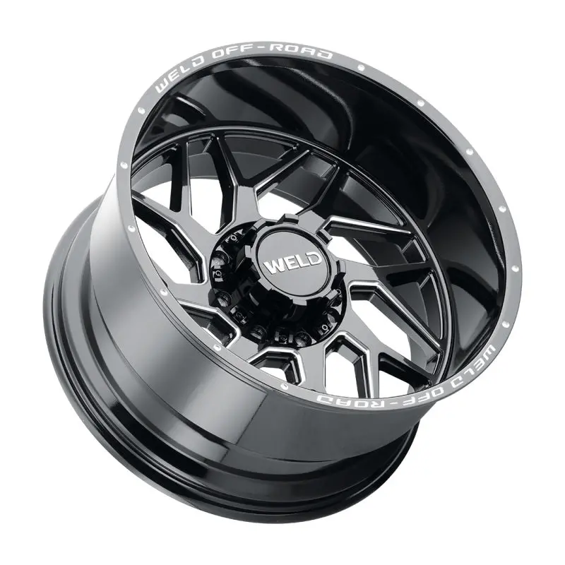 Weld Off-Road W117 Fulcrum Wheel – 22×12, 5×127/5×139.7, -44Mm Offset, Gloss Black 1