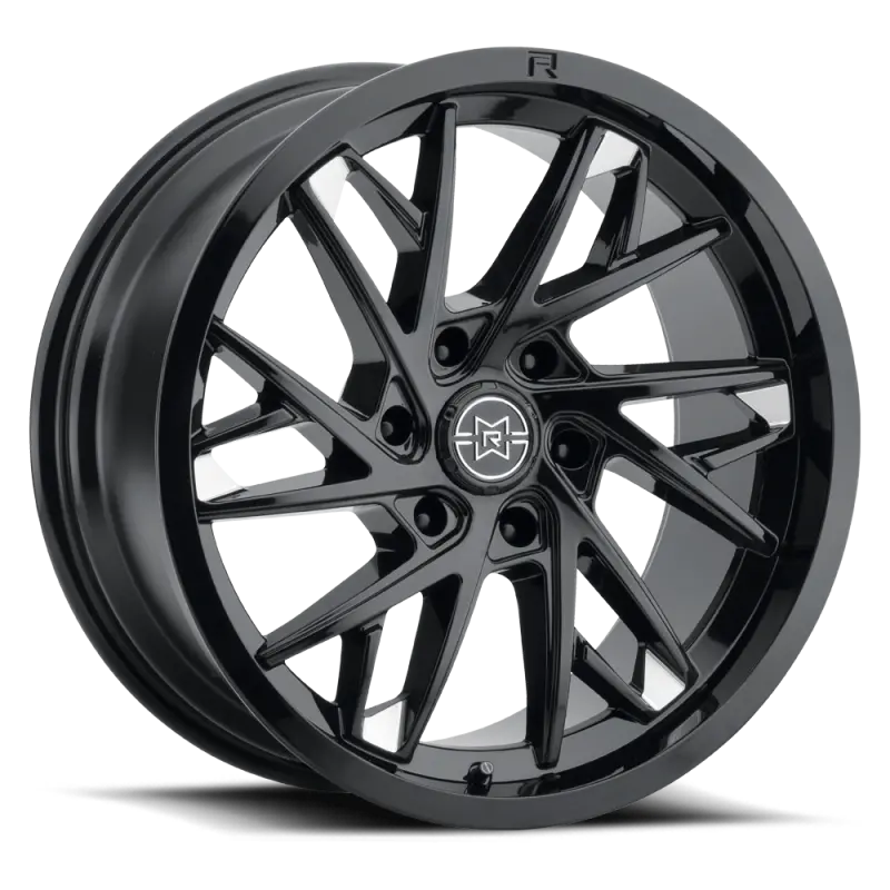Method Mr801 Raised Beadlock-Style Wheel – 20X10", Gloss Black With Milled Accent 1