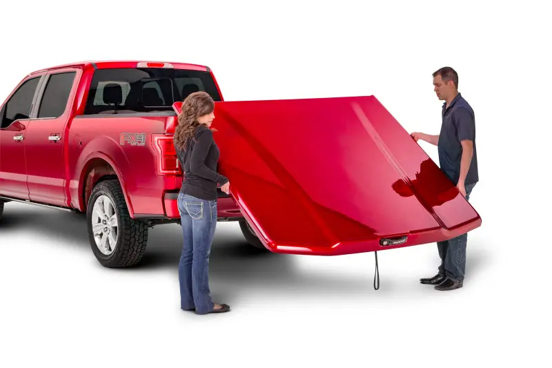 Undercover Elite Lx Cement Gray Truck Bed Cover For 2017–2020 Toyota Tacoma 6-Foot Bed (Requires Factory Deck Rails) 1