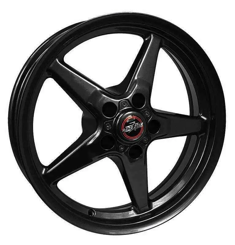 Race Star Drag Star Gm18X5 Alloy Wheel – 5×4.75" Pcd, 3Bs Backspacing, Gloss Black 1