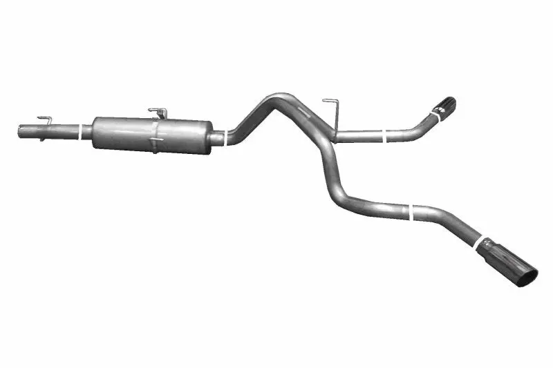 Gibson Aluminized Dual Exhaust System For 2004–2005 Dodge Ram 1500 Slt 5.7L 1