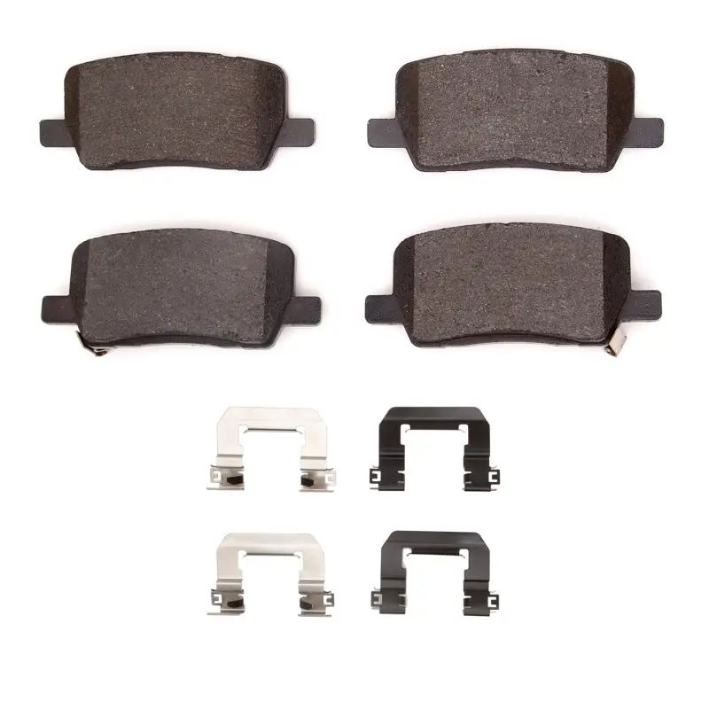 R1 Semi-Metallic Rear Brake Pad & Hardware Kit For 2017–2025 Tesla Model X 1