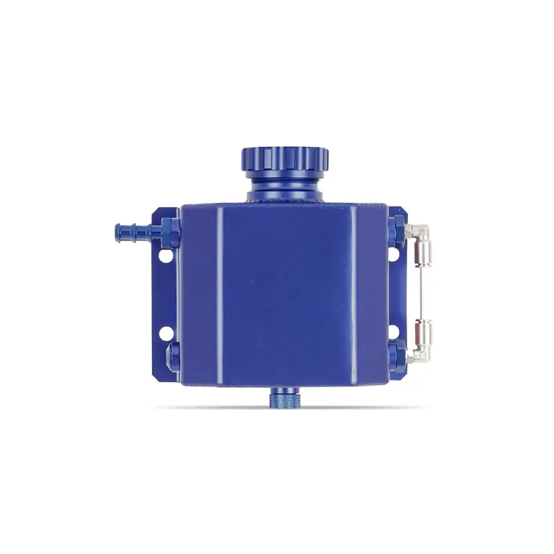 Mishimoto 1-Liter Blue Coolant Overflow Reservoir Tank – Universal Mounting 1