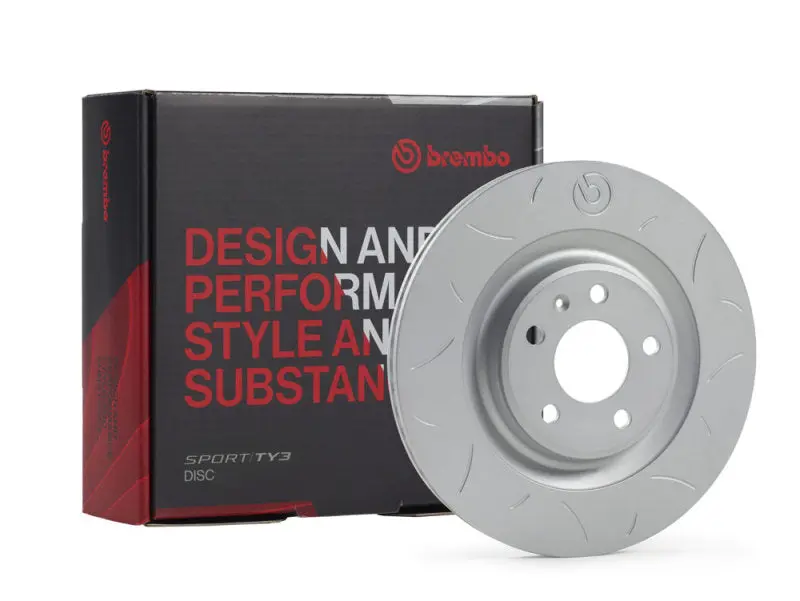 Brembo Ty3 Sport Front Brake Rotor — 312Mm × 25Mm — For 2006–2015 Audi Tt 1