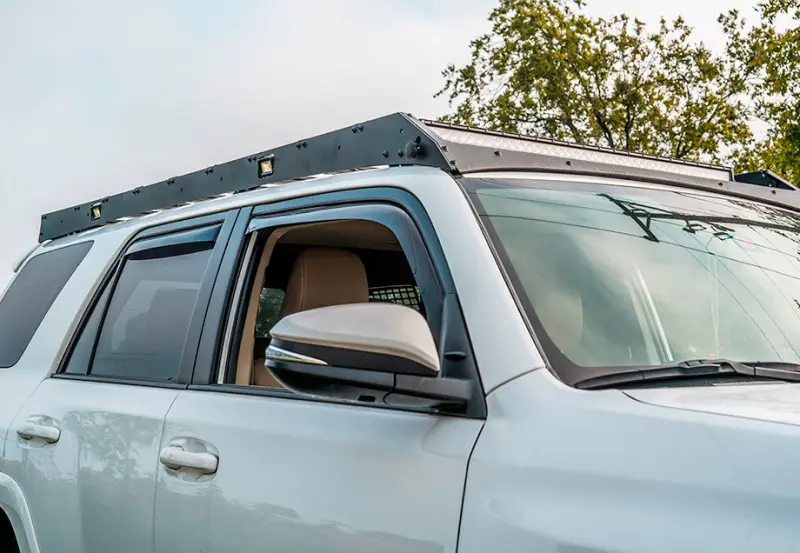 Cali Raised Premium Roof Rack For 2010–2024 Toyota 4Runner – 43-Inch Dual-Function Mount (No Switch Required, Cut-Out Design) 1