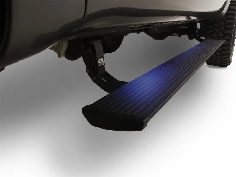 Amp Research Powerstep Running Boards For 2020 Ford F-150/F-250/F-350/F-450 – Plug-And-Play, Black 1