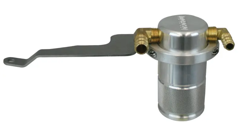 Moroso Subaru Wrx (2015+) Air/Oil Separator – Compact Billet Aluminum Catch Can 1