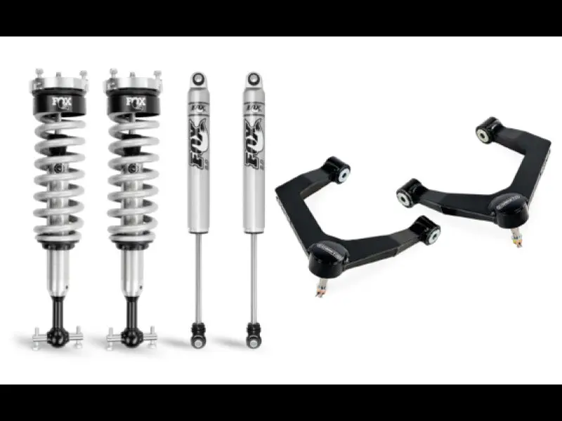 Cognito 19-24 Chevy Silv/Sierra 1500 4Wd 1In Perf Ball Joint Leveling Kit W/ Fox Ps Coilover 2.0 Ifp 1