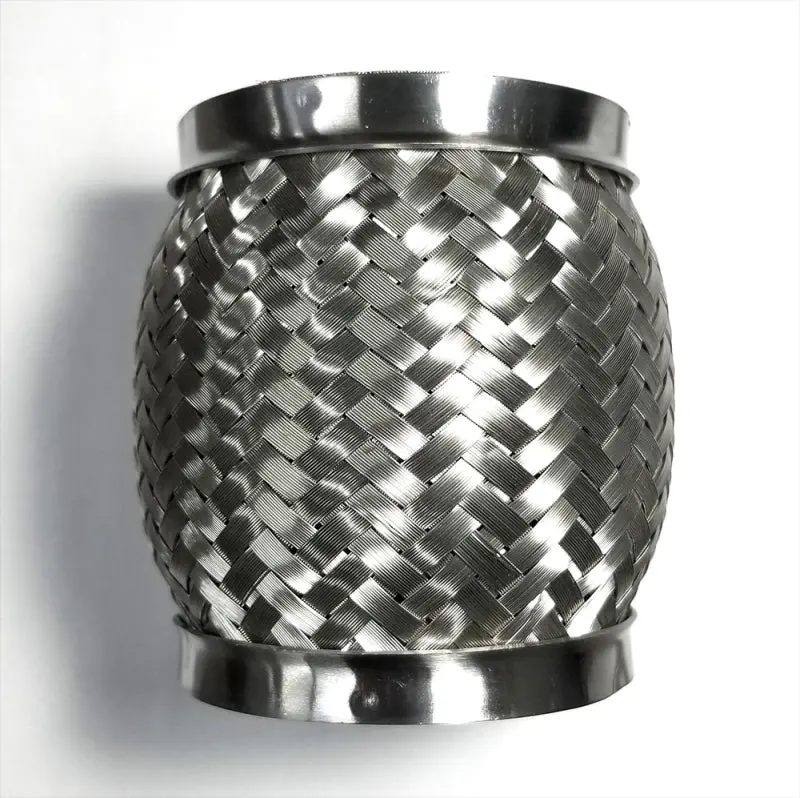 Stainless Bros 2.5" X 6" 304 Stainless Steel Flex Joint With Interlock Liner 1