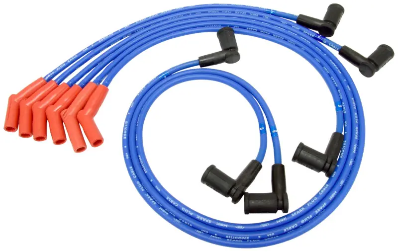 Ngk Spark Plug Wire Set For 2003 Ford E-150 Van 1