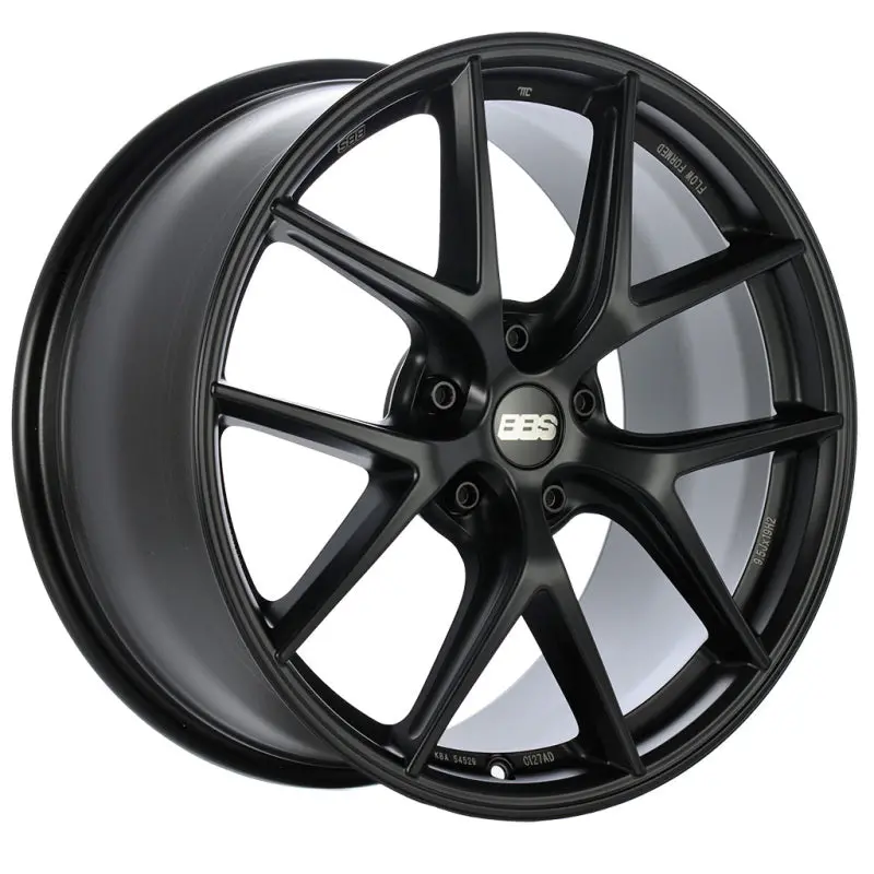Bbs Ci-R Satin Black Forged Alloy Wheel – 20X11.5, Et58.5, 5-Spoke Face 3 Design 1