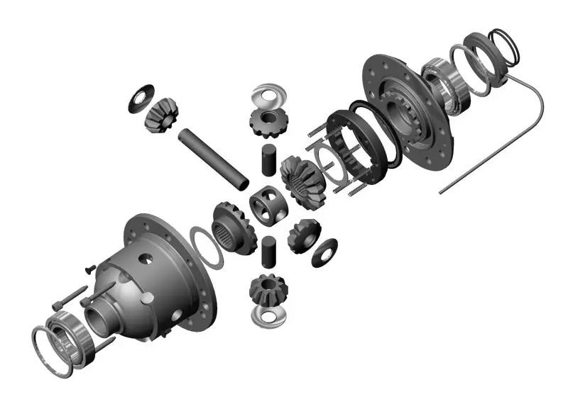 Arb Air Locker Differential Assembly – 27-Spline, 8-Bolt, For Nissan R180A Rear Axle 1