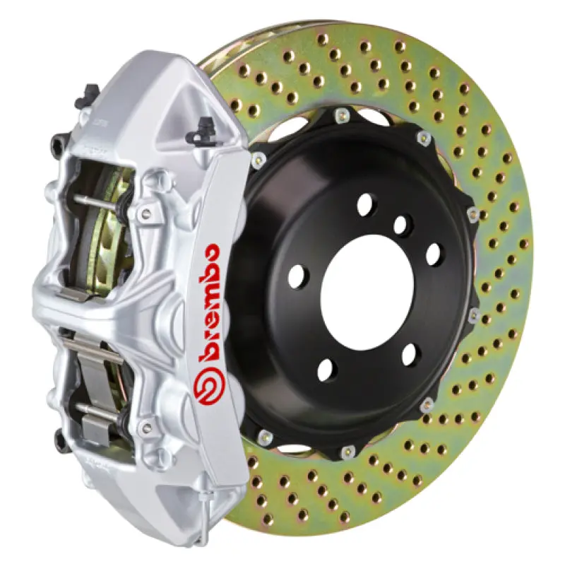 Brembo Gt Front Big Brake Kit For 2014–2019 Corvette C7/C7 Z51 – 380X32Mm Drilled Two-Piece Rotors 1