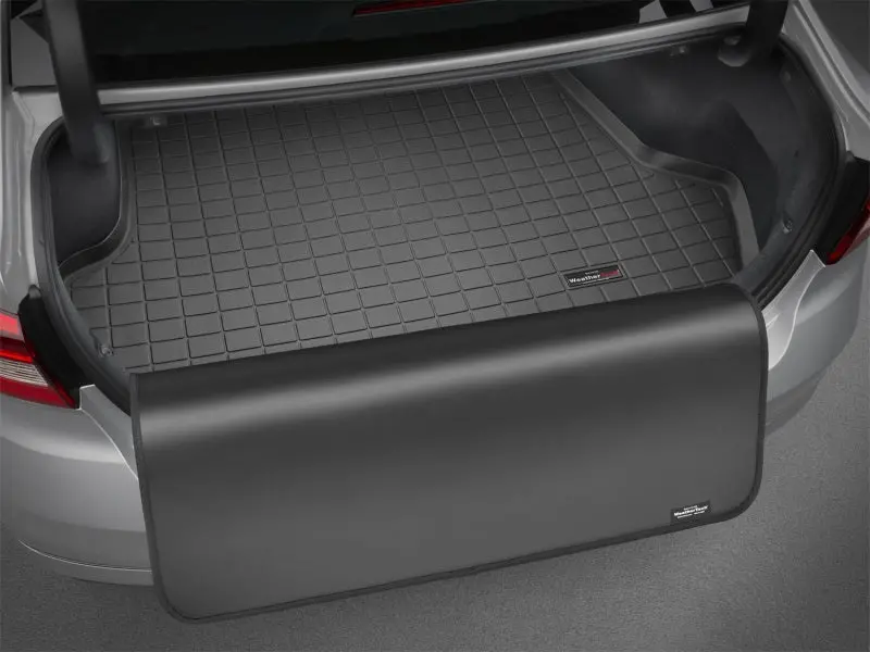 Weathertech Black Cargo Liner With Integrated Rear Bumper Protector For 2014 Chevrolet Malibu (Standard Drivetrain) 1