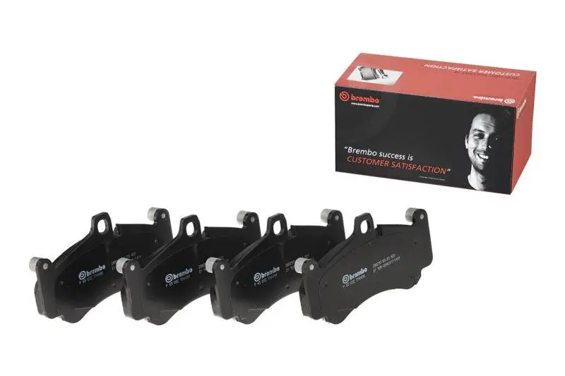 Brembo Rear Ceramic Brake Pads For 2012–2019 Porsche 911 – Nao Premium Oe Equivalent 1